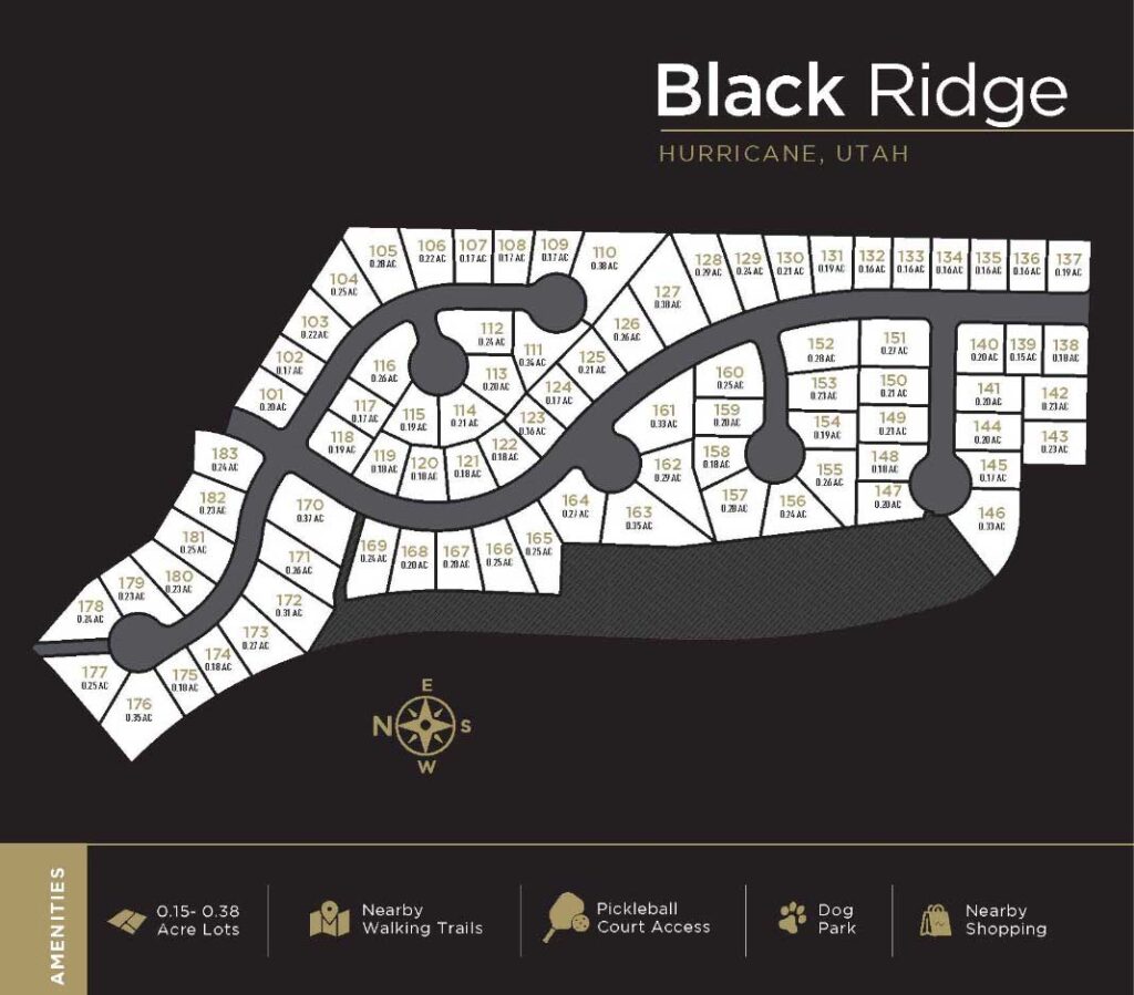 black ridge platmap